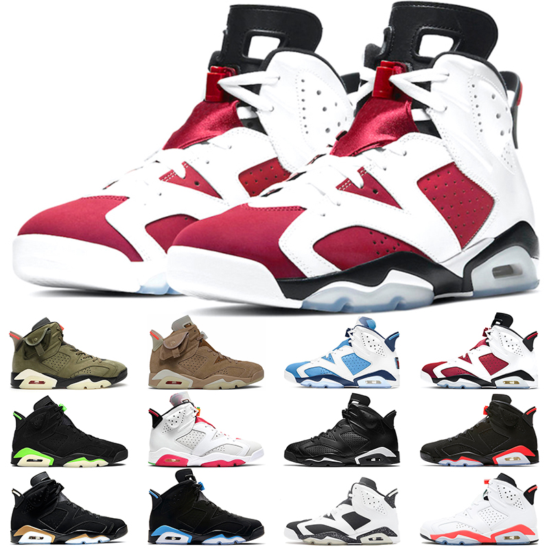 2021 Jumpman 6 Basketball Shoes Men Women 6s UNC Electric Green British Khaki Medium Olive Carmine Hare Triple Black Infrared Mens Sports Sneakers Size 36-47, #1 unc
2021 Jumpman 6 Basketball Shoes Men Women 6s UNC Electric Green British Khaki Medium Olive Carmine Hare Triple Black Infrared Mens Sports Sneakers Size 36-47, #1 unc