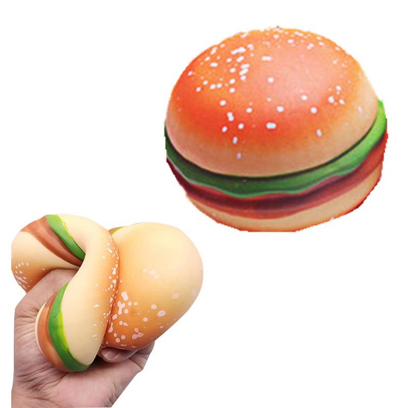 Decompression Toy 8 cm Simulation Fake Hamburger Pinch Fidget Toys Relieve Stress Anti-stress Bread Boy Girl Kids Xmas Happy New Year Gift
Decompression Toy 8 cm Simulation Fake Hamburger Pinch Fidget Toys Relieve Stress Anti-stress Bread Boy Girl Kids Xmas Happy New Year Gift