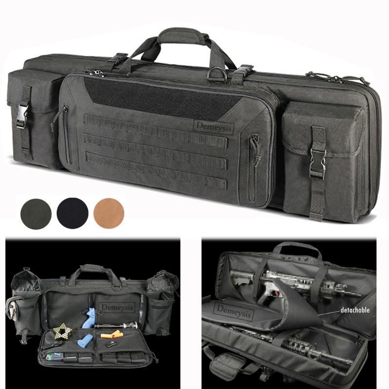 Stuff Sacks Tactical Double Rifle Bag Military Molle Gun Firearm Backpack Pistol Handgun Case Army Hunting Sgun Carry Padded Bags, Green
Stuff Sacks Tactical Double Rifle Bag Military Molle Gun Firearm Backpack Pistol Handgun Case Army Hunting Sgun Carry Padded Bags, Green