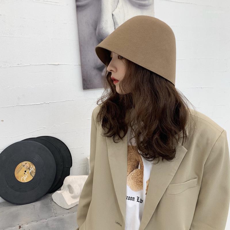 Berets Woolen Fisherman Hat Winter Girl Spring And Autumn Fashion Bell Basin Round Face Suitable Bucket, Black
Berets Woolen Fisherman Hat Winter Girl Spring And Autumn Fashion Bell Basin Round Face Suitable Bucket, Black