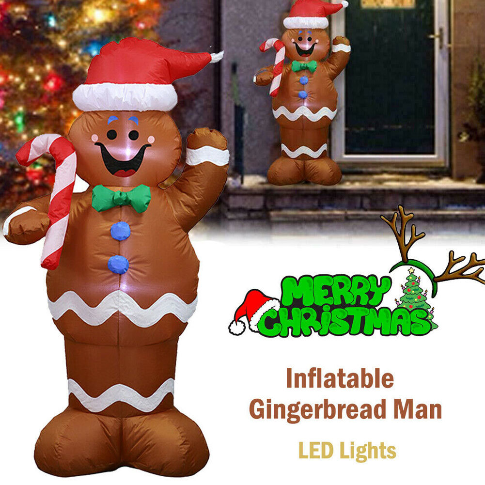 Holiday party decorations 5Ft Christmas Inflatable Santa Gingerbread Snow Man Keep Candy Stick Decor For Indoor Outdoor Diy Decoration DTTtt8 J0629
Holiday party decorations 5Ft Christmas Inflatable Santa Gingerbread Snow Man Keep Candy Stick Decor For Indoor Outdoor Diy Decoration DTTtt8 J0629