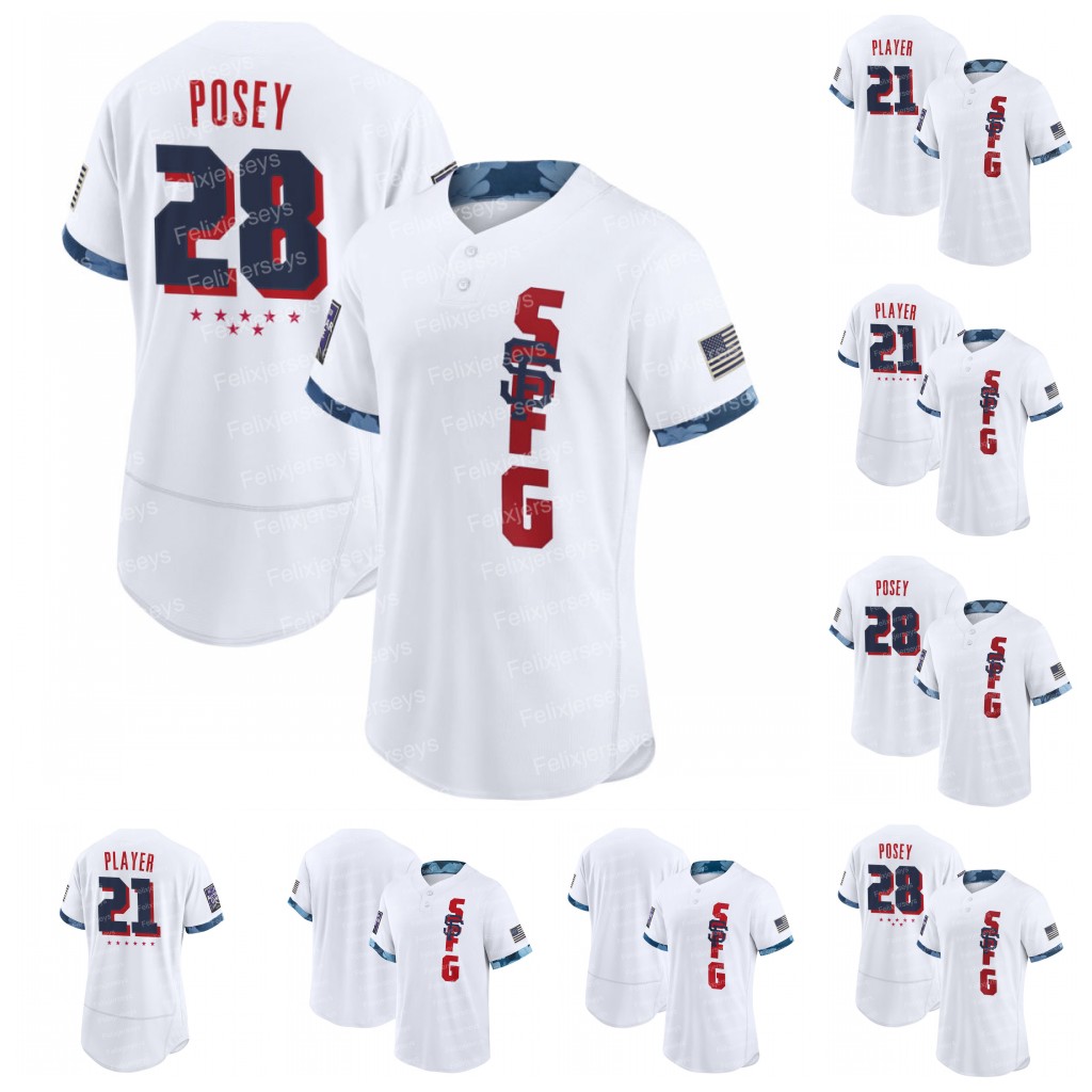 28 Buster Posey 2021 All-Star Game Jersey Evan Longoria Mike Yastrzemski Crawford Austin Slater Alex Dickerson Donovan Solano Belt Tauchman Steven Duggar, Flexbase black
28 Buster Posey 2021 All-Star Game Jersey Evan Longoria Mike Yastrzemski Crawford Austin Slater Alex Dickerson Donovan Solano Belt Tauchman Steven Duggar, Flexbase black