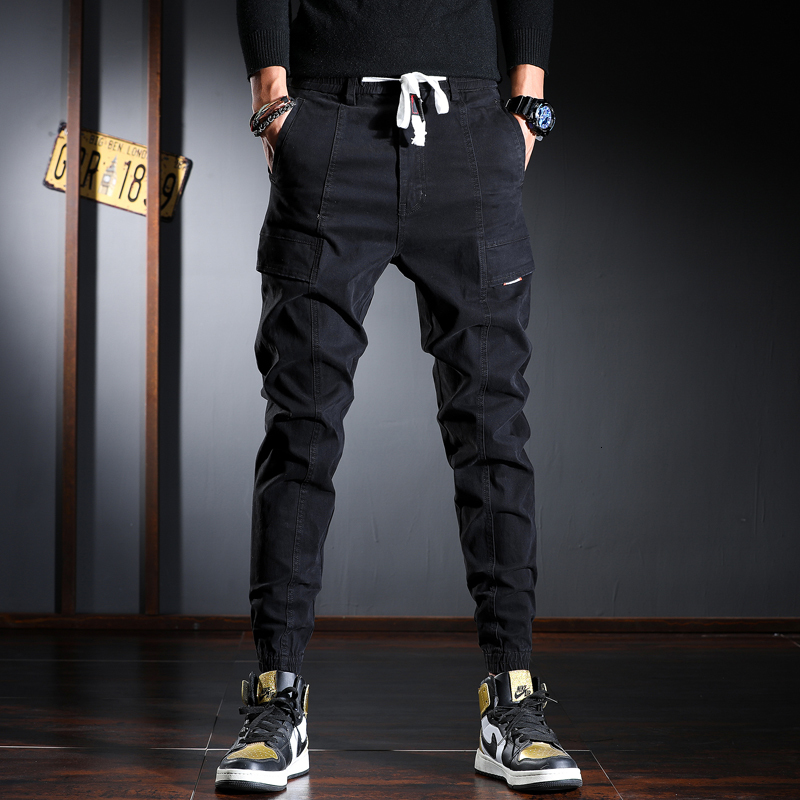 2021 New Fashion Streetwear Men Jeans Wide Leg Trousers Loose Fit Big Pocket Casual Cargo Pants Korean Style Designer Hip Hop Joggers C4e9, Black
2021 New Fashion Streetwear Men Jeans Wide Leg Trousers Loose Fit Big Pocket Casual Cargo Pants Korean Style Designer Hip Hop Joggers C4e9, Black