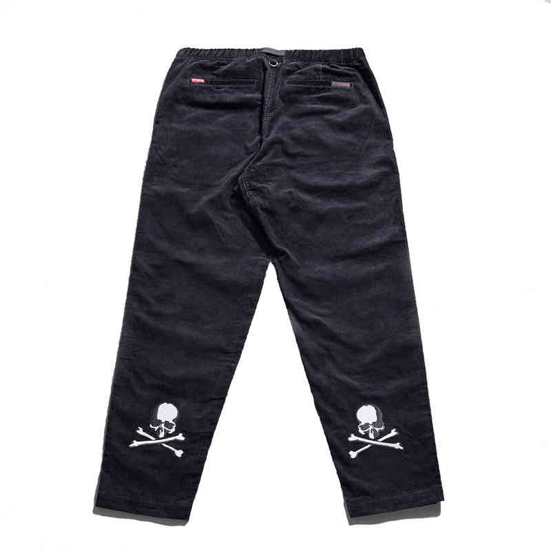 Correct Version Mmj Co Branded Skull Embroidery Mastermind Japan Corduroy Casual Pants 20aw, Black
Correct Version Mmj Co Branded Skull Embroidery Mastermind Japan Corduroy Casual Pants 20aw, Black
