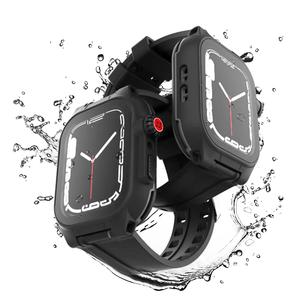 Full Protect IP68 Waterproof Case for Apple Watch Series 7 Silicone Strap Bracelet iWatch 45mm 41mm Sport Band Cover S7
Full Protect IP68 Waterproof Case for Apple Watch Series 7 Silicone Strap Bracelet iWatch 45mm 41mm Sport Band Cover S7