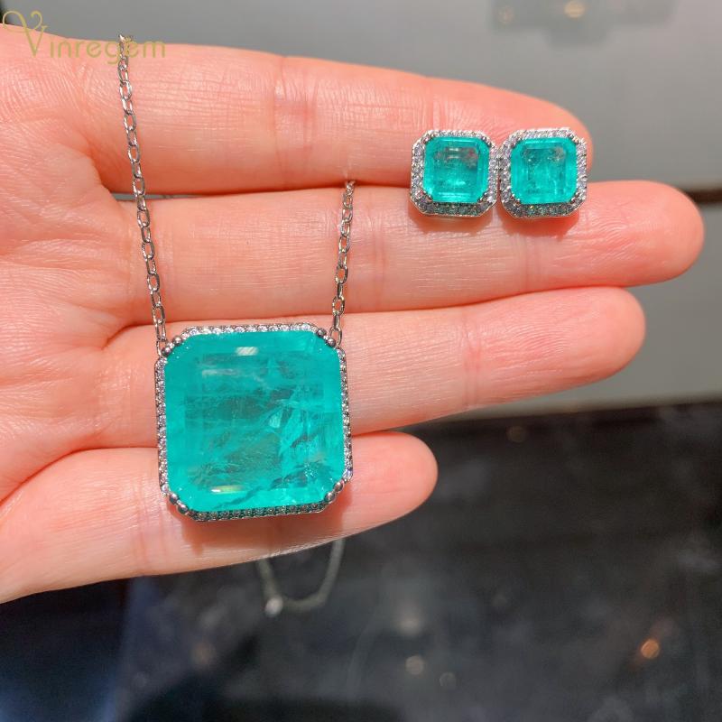 Bracelet, Earrings & Necklace Vinregem 925 Sterling Silver Paraiba Tourmaline Gemstone Earrings/Pendant/Necklace Wedding Party Luxury Jewelr, Black
Bracelet, Earrings & Necklace Vinregem 925 Sterling Silver Paraiba Tourmaline Gemstone Earrings/Pendant/Necklace Wedding Party Luxury Jewelr, Black