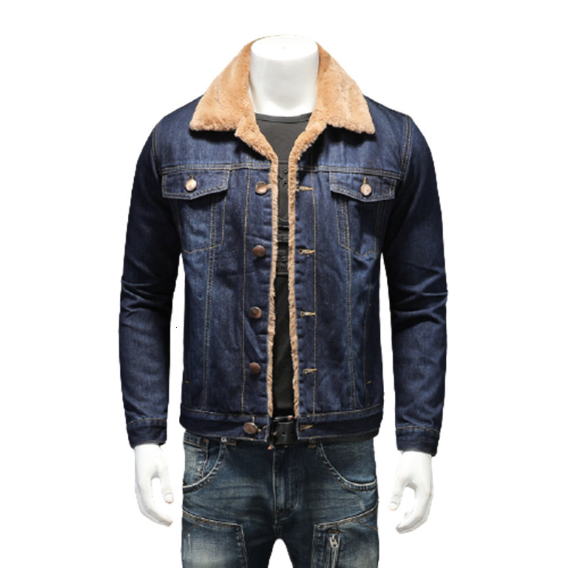 2021 New Winter Jacket Men Fleece Denim Coat Mens Thick Warm Bomber Outwear Fashion Causal Jeans Jackets Male Cowboy Plus Siz Dxms, Dark blue
2021 New Winter Jacket Men Fleece Denim Coat Mens Thick Warm Bomber Outwear Fashion Causal Jeans Jackets Male Cowboy Plus Siz Dxms, Dark blue