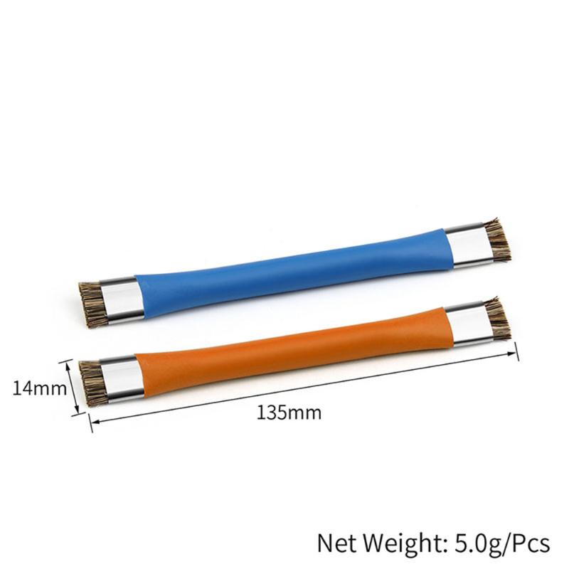 Professional Hand Tool Sets Double Head AntiStatic ESD Mobile Phone MOTHERboard Repair PCB Cleaning Brush Hard Bristles Welding O