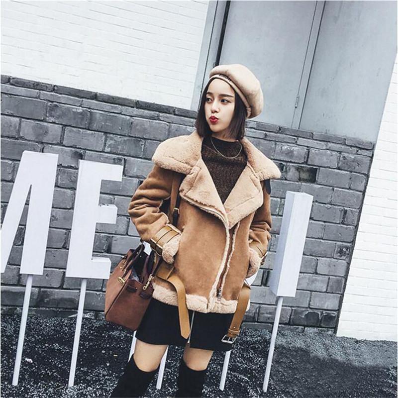 Women's Fur & Faux Winter Autumn Women Lamb Wool Coat Female Suede Warm Thick Short Jacket Fashion Coats A4027, Black
Women's Fur & Faux Winter Autumn Women Lamb Wool Coat Female Suede Warm Thick Short Jacket Fashion Coats A4027, Black