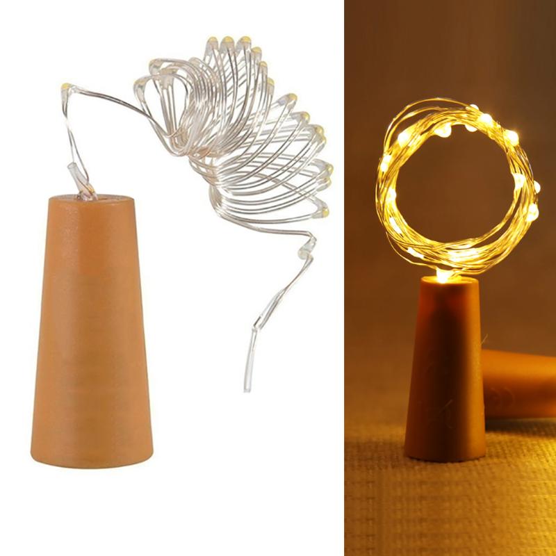 Strings LED Light String Cork For Wine Bottle Lights Battery Party Wedding Christmas Halloween Bar Decor Lighting
Strings LED Light String Cork For Wine Bottle Lights Battery Party Wedding Christmas Halloween Bar Decor Lighting