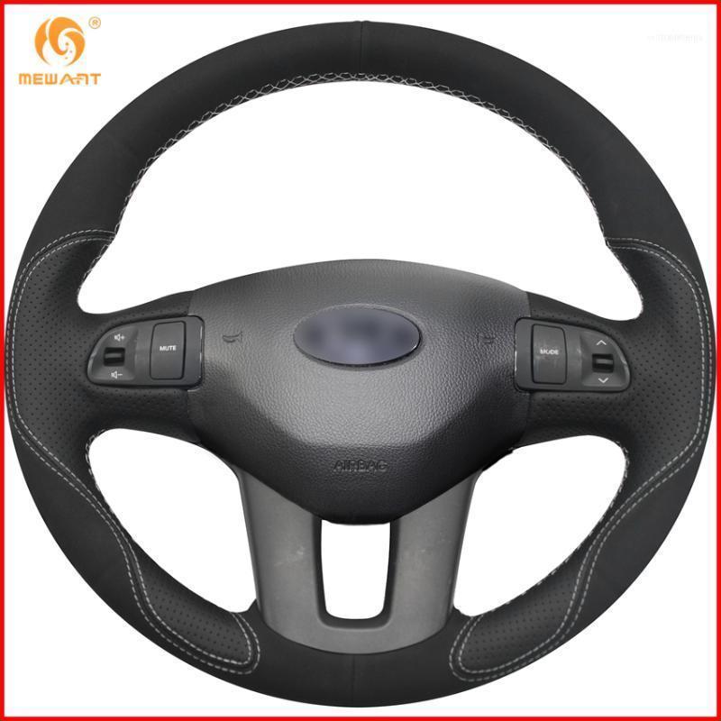 Steering Wheel Covers MEWANT Black Leather Suede Car Cover For Kia Sportage 3 2011-2014 Ceed Cee'd 2010-2012 Accessories1
Steering Wheel Covers MEWANT Black Leather Suede Car Cover For Kia Sportage 3 2011-2014 Ceed Cee'd 2010-2012 Accessories1