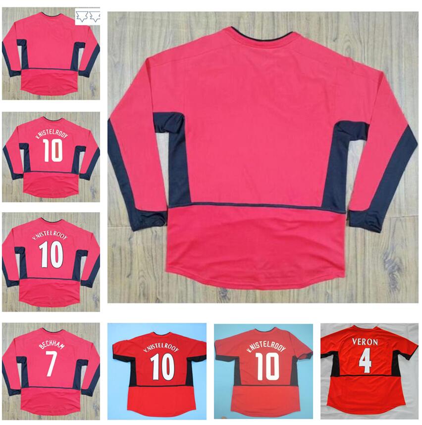 Manchester long sleeve 2002 2003 2004 Man Retro utd Soccer Jerseys 02 03 04 Vintage Classic Football Shirts Beckham Ronaldo Veron Van Nistelrooy, Cup font 02/04
Manchester long sleeve 2002 2003 2004 Man Retro utd Soccer Jerseys 02 03 04 Vintage Classic Football Shirts Beckham Ronaldo Veron Van Nistelrooy, Cup font 02/04