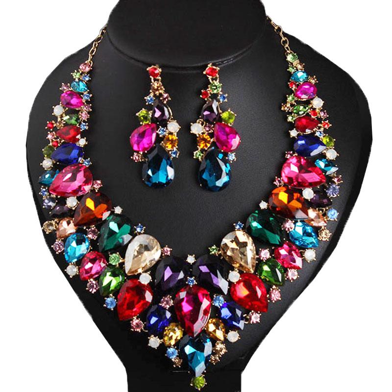 Earrings & Necklace Luxurious Dubai Style Wedding Jewelry Sets Flower Rhinestone Crystal Bridal Women Party Dress Set, Silver
Earrings & Necklace Luxurious Dubai Style Wedding Jewelry Sets Flower Rhinestone Crystal Bridal Women Party Dress Set, Silver