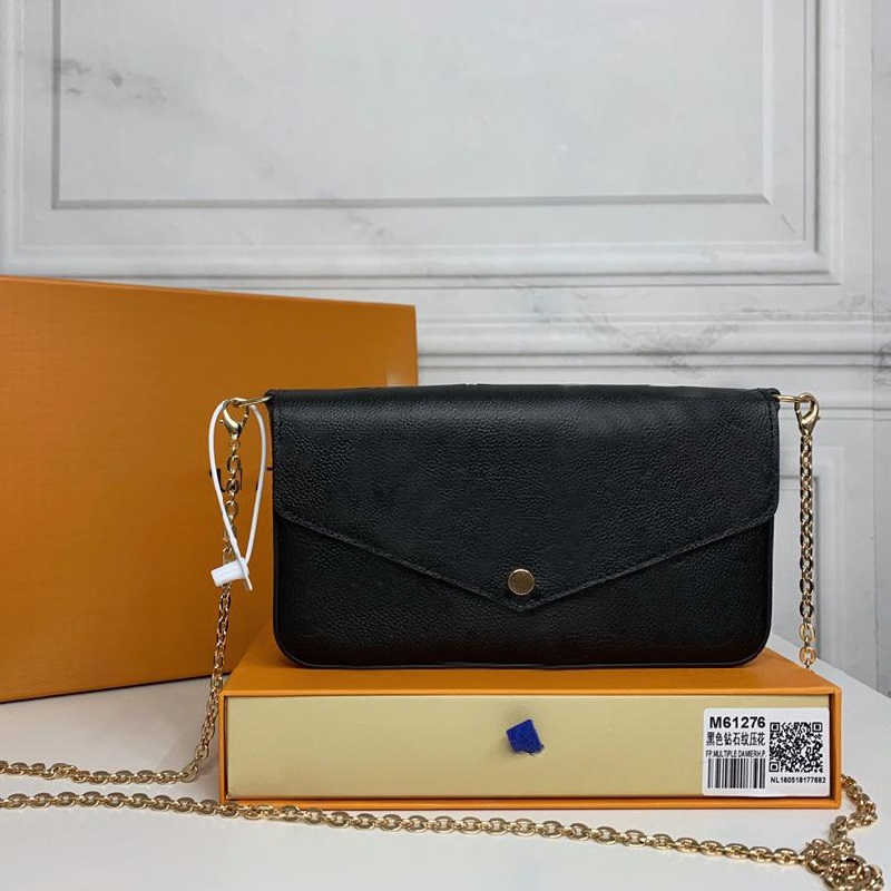 Felicie Pochette Coin Purse Key Pouch Bags designer wallet handbags Card Holder Makeup Bag crossbody Fashion shoulder cles for Women S Clutch chain buckle composite, No product extra shipping
Felicie Pochette Coin Purse Key Pouch Bags designer wallet handbags Card Holder Makeup Bag crossbody Fashion shoulder cles for Women S Clutch chain buckle composite, No product extra shipping