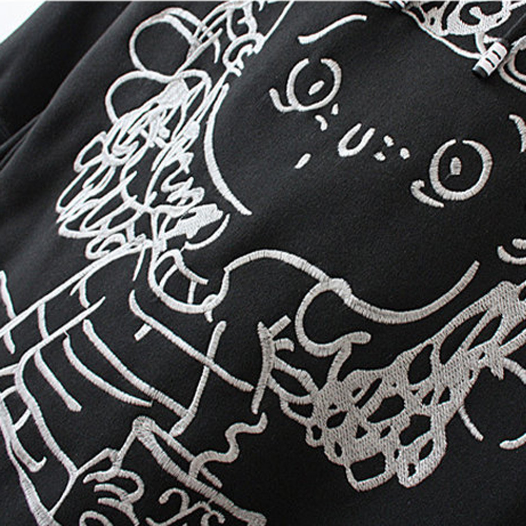 Oversize Sweatshirt Dress Fluffy Friends Hoodie Winter Ladies Women Cartoon Print Long Sleeve Hooded Hat Anime Tunic Black 4XL 201112