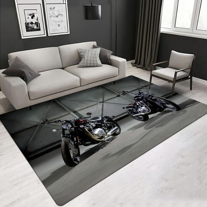Carpets Motorcycle Carpet Living Room 3D Printing Home Area Rug Bedroom Bedside Mat Coffee Table Chair Soft Simple Boy Decor, 07
Carpets Motorcycle Carpet Living Room 3D Printing Home Area Rug Bedroom Bedside Mat Coffee Table Chair Soft Simple Boy Decor, 07