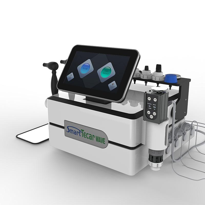 2022 New Portable Smart Tecar CET RET EMS Shock Wave Therapy Machine For Pain Relief ED Treatment Body Fat Burn