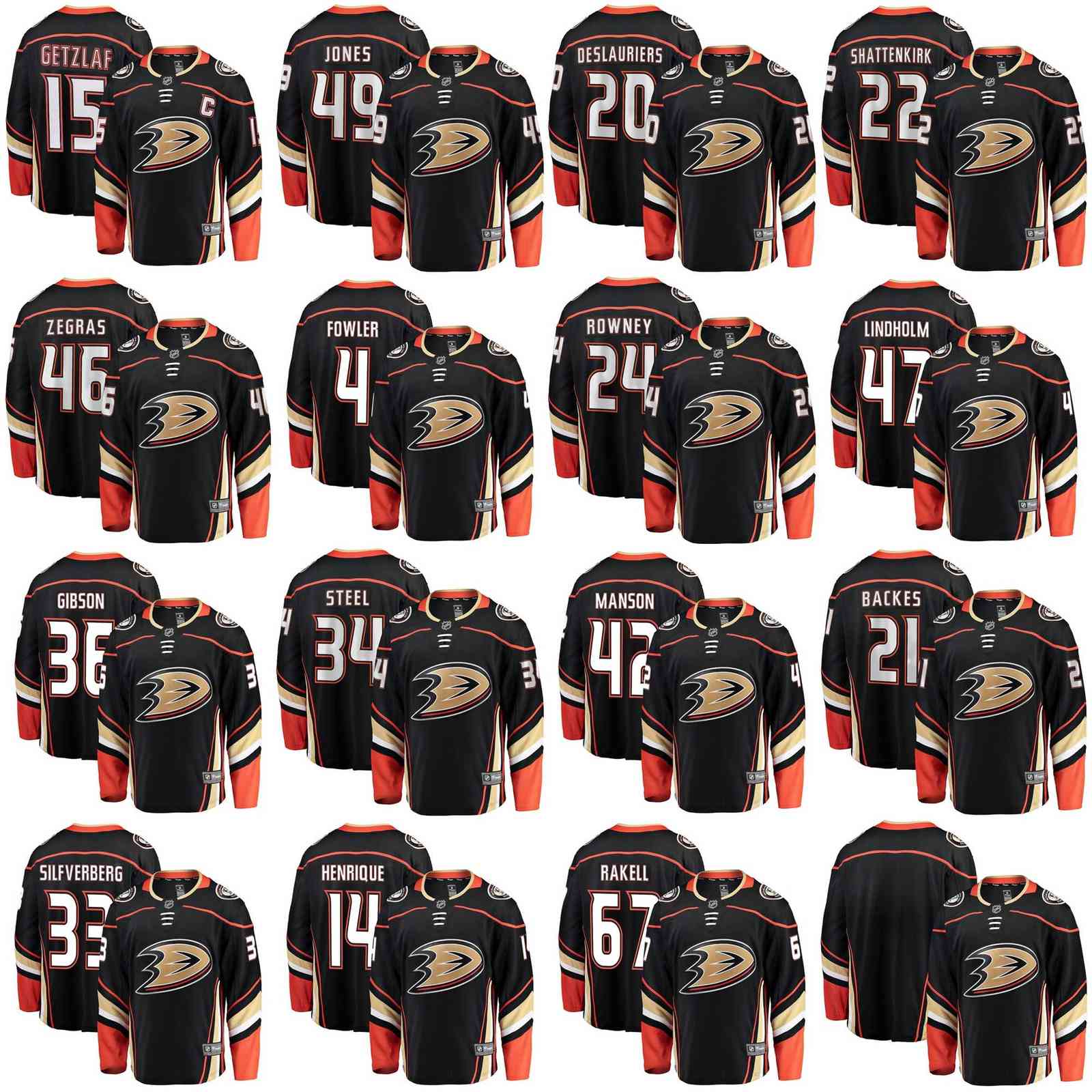 Anaheim Ducks Ice Hockey Jerseys Trevor Zegras Jersey Ryan Getzlaf John Gibson Jakob Silfverberg Max Jones Nicolas Deslauriers Kevin Shatten, Black;red
Anaheim Ducks Ice Hockey Jerseys Trevor Zegras Jersey Ryan Getzlaf John Gibson Jakob Silfverberg Max Jones Nicolas Deslauriers Kevin Shatten, Black;red