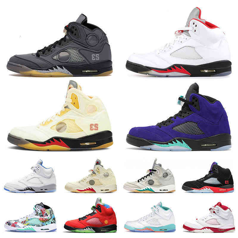 2021 Off 5 5s Basketball Shoes for Men Women Jumpman Fire Red Alternate Grape What The Black Muslin Sail Mens Sneakers Trainers, B25 wings 40-47
2021 Off 5 5s Basketball Shoes for Men Women Jumpman Fire Red Alternate Grape What The Black Muslin Sail Mens Sneakers Trainers, B25 wings 40-47