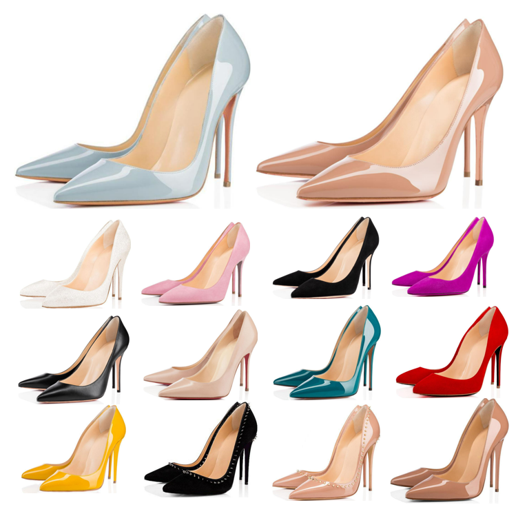 Top Quality Red Bottom High Heels Designers Shoes Fashion Ladies Nude Color Pointed Sandals Banquet Stylist Party Dress Shoe with box, Clear
Top Quality Red Bottom High Heels Designers Shoes Fashion Ladies Nude Color Pointed Sandals Banquet Stylist Party Dress Shoe with box, Clear