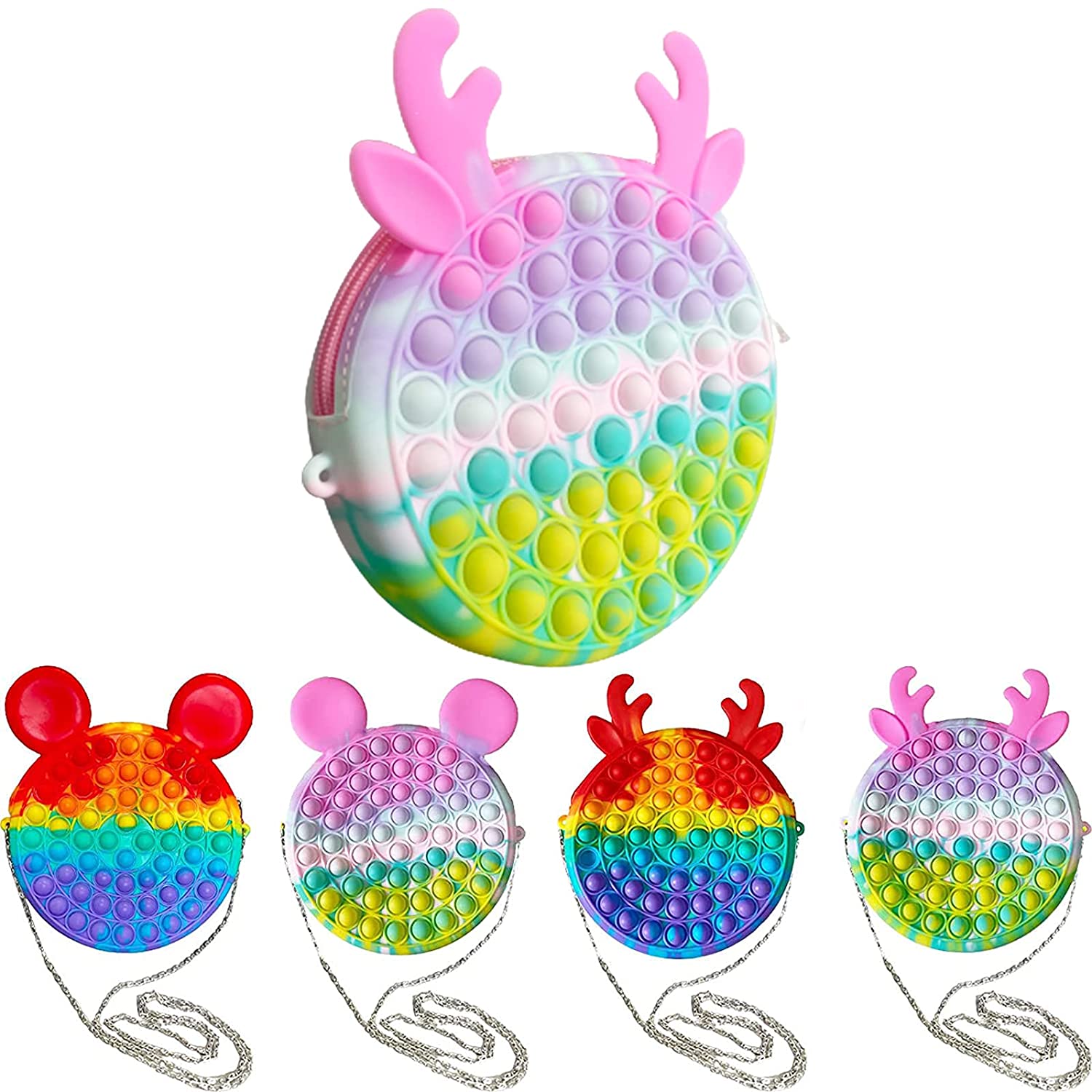 DHL fast favor Push Bubble Fidget Sensory Toy, Silicone Figetget Mini Crossbody Shoulder Bag Coin Purse Toddlers Wallet for Kids Women Girls(Macaron Deer) BT26
DHL fast favor Push Bubble Fidget Sensory Toy, Silicone Figetget Mini Crossbody Shoulder Bag Coin Purse Toddlers Wallet for Kids Women Girls(Macaron Deer) BT26