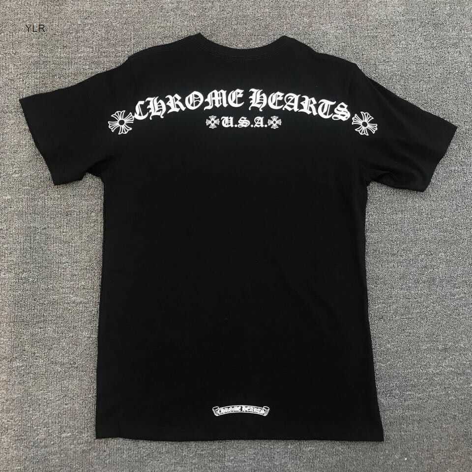 2021 new fashion brand ch crosin horseshoe cross Sanskrit print personalized fashion short sleeve T-shirt for men and women, Black
2021 new fashion brand ch crosin horseshoe cross Sanskrit print personalized fashion short sleeve T-shirt for men and women, Black