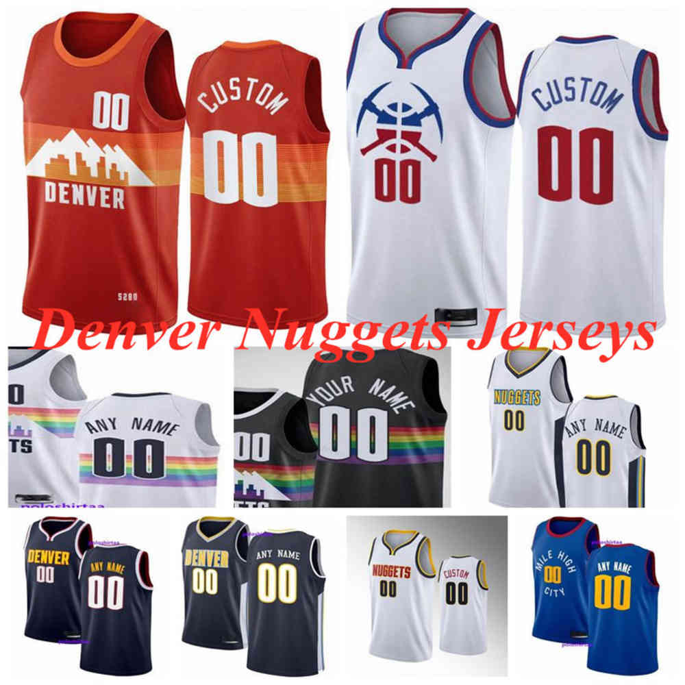 Denver's Nuggets's 15 Jamal Murray 27 Dikembe Mutombo 55 Allen 3 Iverson Basketball Jerseys #00 Custom Men Kids Message Any number and name on the order Jersey, As photo
Denver's Nuggets's 15 Jamal Murray 27 Dikembe Mutombo 55 Allen 3 Iverson Basketball Jerseys #00 Custom Men Kids Message Any number and name on the order Jersey, As photo