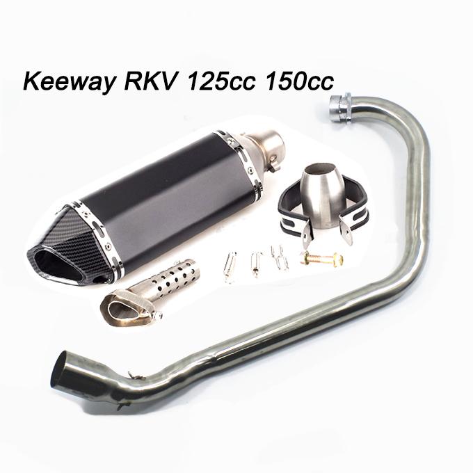 Motorcycle Exhaust System Muffler For Keeway Rkv 125 150 RKV125 RKV150 RKV125cc RKV150cc
Motorcycle Exhaust System Muffler For Keeway Rkv 125 150 RKV125 RKV150 RKV125cc RKV150cc