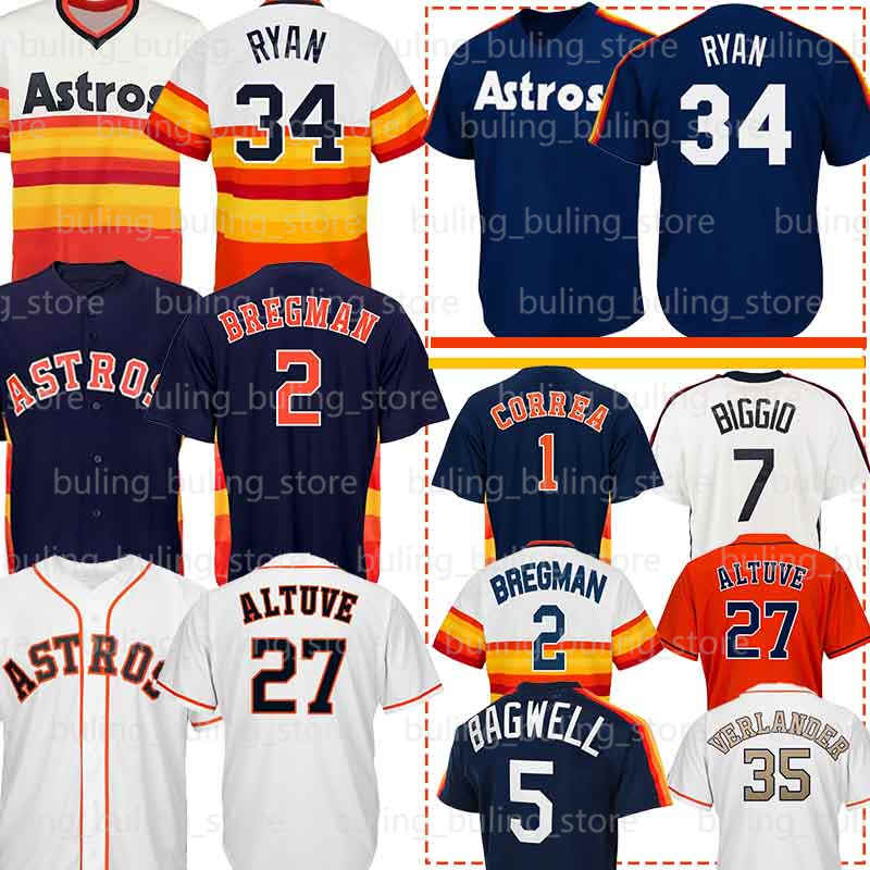 2 Alex Bregman 27 Jose Altuve Jersey 5 Jeff Bagwell 35 Justin Verlander George Springer 34 Nolan Ryan Carlos Correa Craig Biggio Baseball, (tai kong ren-fugu)
2 Alex Bregman 27 Jose Altuve Jersey 5 Jeff Bagwell 35 Justin Verlander George Springer 34 Nolan Ryan Carlos Correa Craig Biggio Baseball, (tai kong ren-fugu)