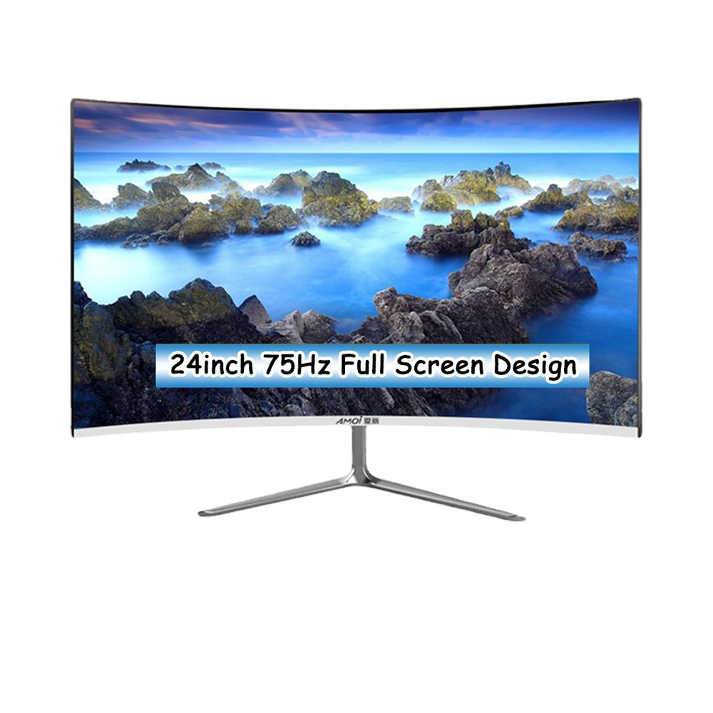 Amoi 24 inch Monitor Gaming 75HZ PC 1080P LCD Gamer Monitor Curved Screen Display with Mouse pad,Mouse
Amoi 24 inch Monitor Gaming 75HZ PC 1080P LCD Gamer Monitor Curved Screen Display with Mouse pad,Mouse