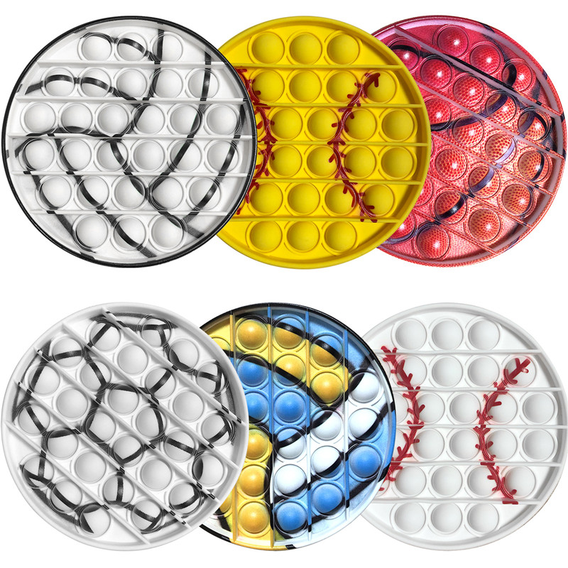 Sports Baseball Fidget Toys Cell Phone Straps Sensory Push Bubbles Simple Dimples Board Games Children Focus Office Adults Decompression
Sports Baseball Fidget Toys Cell Phone Straps Sensory Push Bubbles Simple Dimples Board Games Children Focus Office Adults Decompression