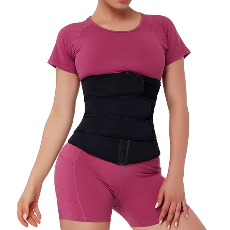 STARKING Shaperwear Waist Trainer Neoprene Belt Weight Loss Cincher Body Shaper Tummy Control Strap Fitness Fat Burning Belt 210305