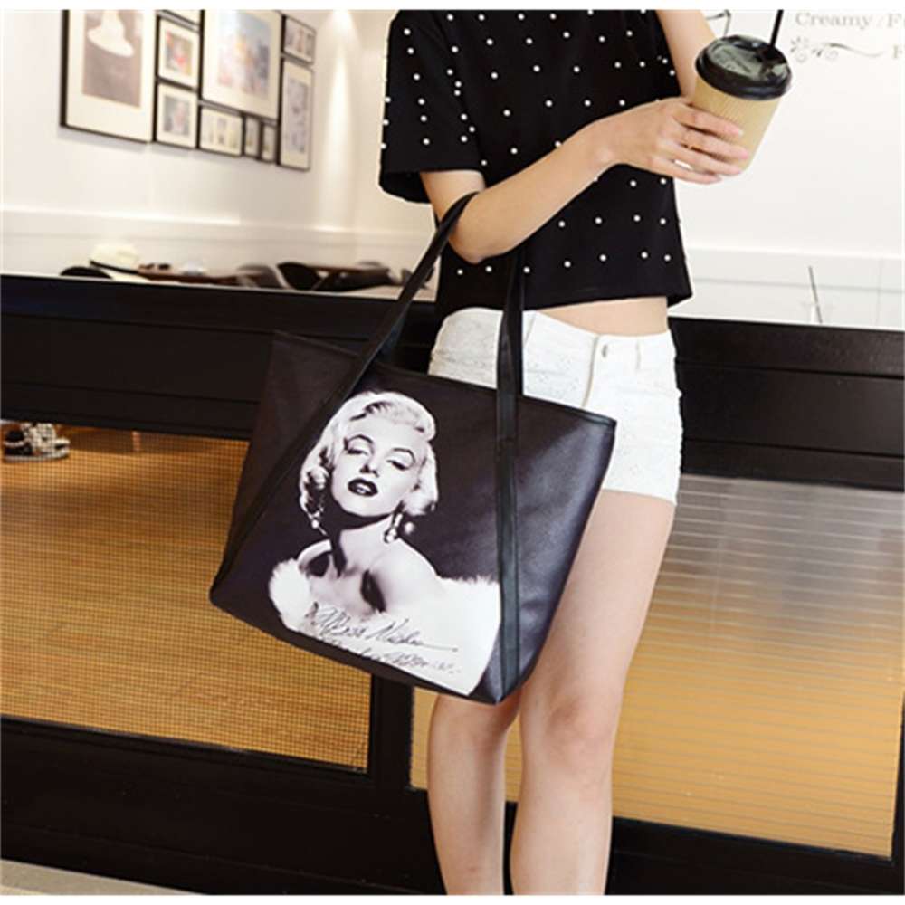 HBP fashion 2021 new Korean women's trend PU bag printing beauty graffiti handbag leisure cartoon cat list, Random color
HBP fashion 2021 new Korean women's trend PU bag printing beauty graffiti handbag leisure cartoon cat list, Random color