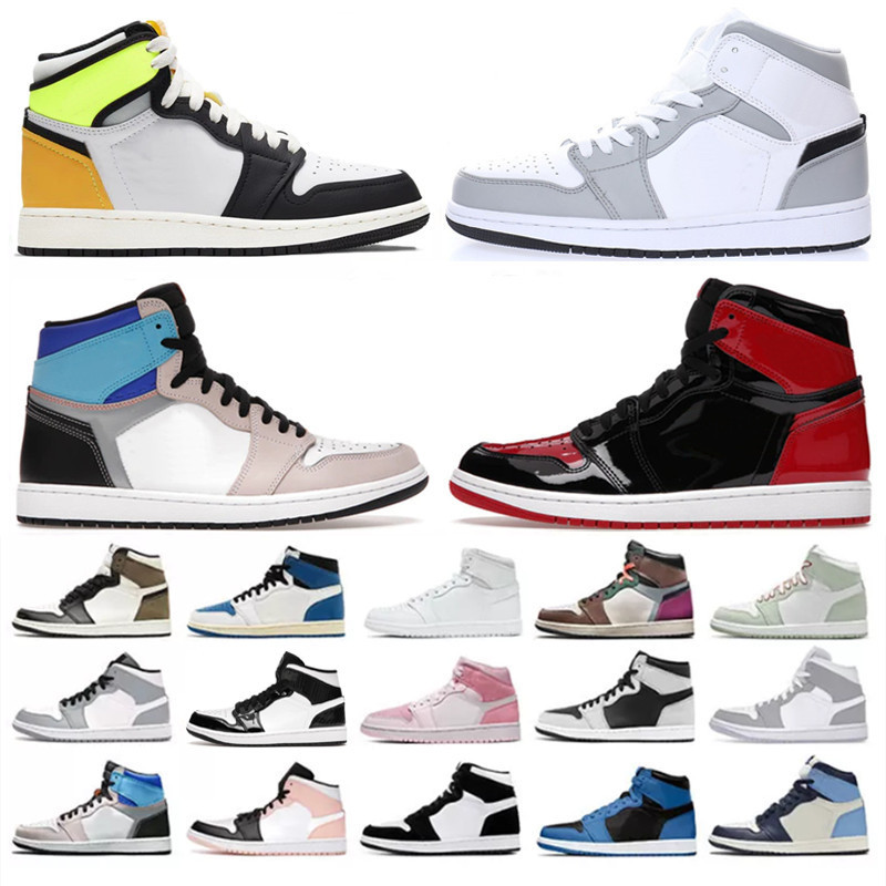 Jumpman 1 1s Mens OG Basketball Shoes Prototype Light Smoke Bred Patent Tan Gum Grey Obsidian UNC Hyper Royal University Blue Women Sneakers Trainers Size 36-46, A22
Jumpman 1 1s Mens OG Basketball Shoes Prototype Light Smoke Bred Patent Tan Gum Grey Obsidian UNC Hyper Royal University Blue Women Sneakers Trainers Size 36-46, A22