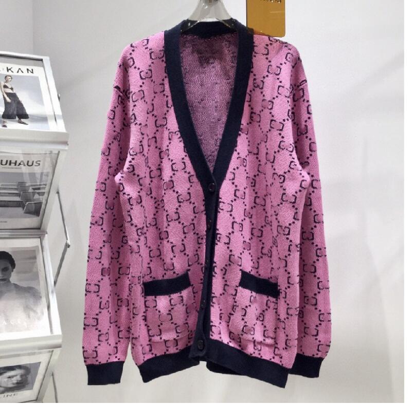 V Neck Women Button Letter Cardigan classic Designer Womens Long Sleeve Sweater Autumn Winter Knitted Loose Oversized Jumper Casual coat
V Neck Women Button Letter Cardigan classic Designer Womens Long Sleeve Sweater Autumn Winter Knitted Loose Oversized Jumper Casual coat