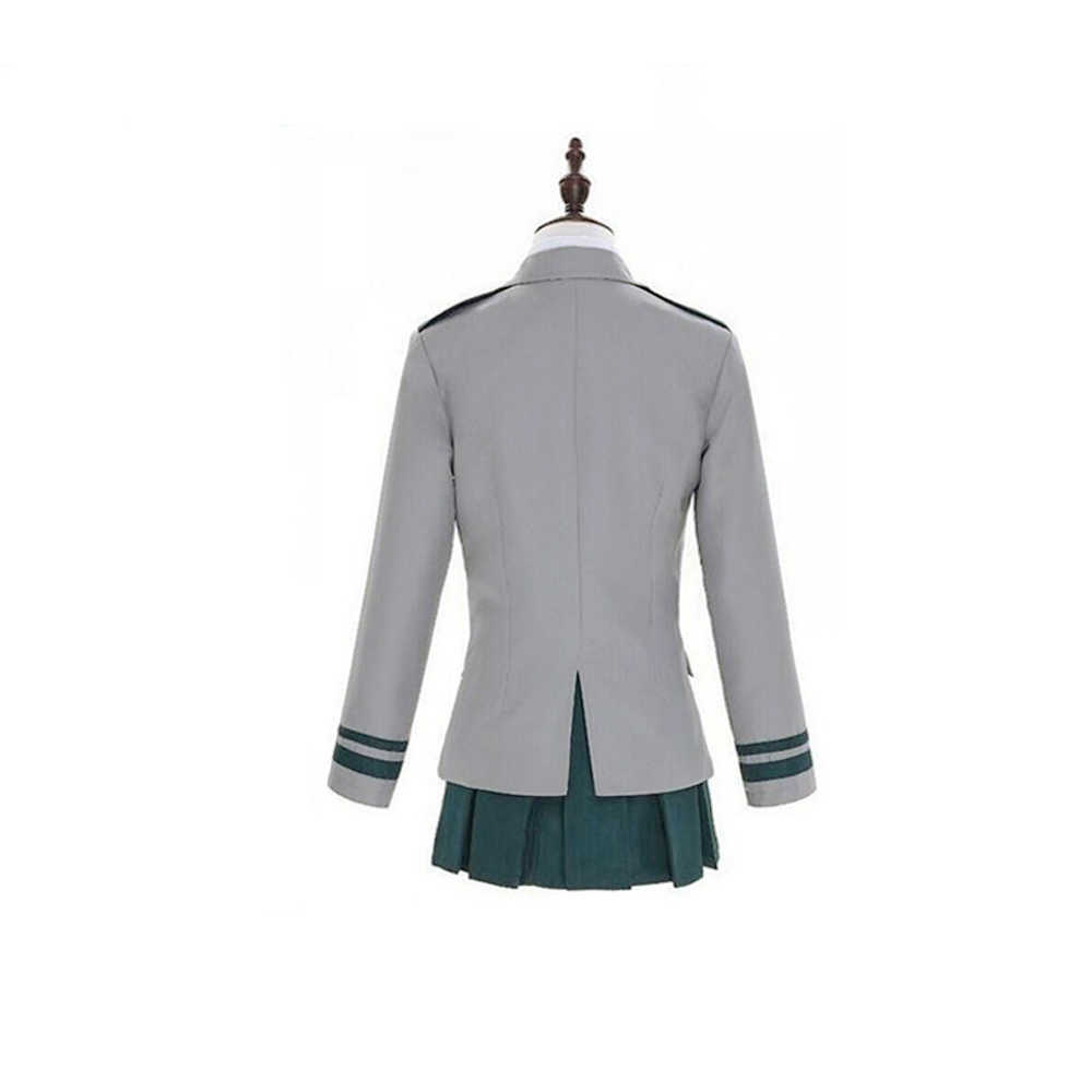 Boku no Hero Academia OCHACO URARAKA Asui Tsuyu Cosplay Costume My School Uniform Y0913