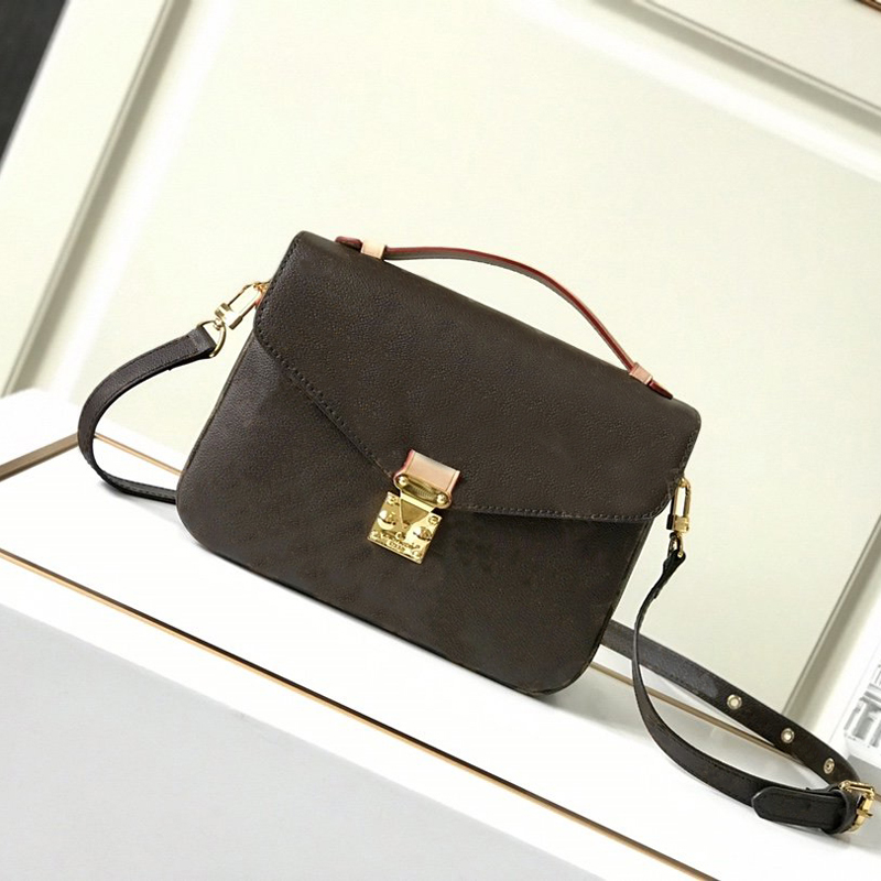 Classic woman bags high quality leather Handbag fashion retro ladies one-shoulder messenger Luxurys Designers handbags bag portable pochette metis wholesale, Brown
Classic woman bags high quality leather Handbag fashion retro ladies one-shoulder messenger Luxurys Designers handbags bag portable pochette metis wholesale, Brown