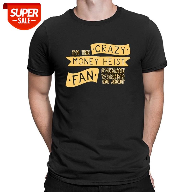 Money Heist Fan T Shirt La Casa De Papel Funny Design T-Shirt Men Casual Cotton tees Camisetas Hombre Short Sleeve #5e62, White;black
Money Heist Fan T Shirt La Casa De Papel Funny Design T-Shirt Men Casual Cotton tees Camisetas Hombre Short Sleeve #5e62, White;black