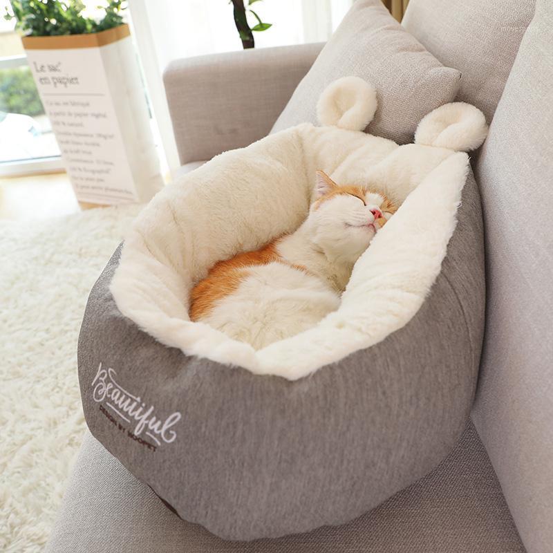 Cat Beds & Furniture Round Pet Bed Dog Winter Warm Sleeping House Pets Mat Soft Fleece Heating Pad Panier Chien Products JJ60MW1
Cat Beds & Furniture Round Pet Bed Dog Winter Warm Sleeping House Pets Mat Soft Fleece Heating Pad Panier Chien Products JJ60MW1