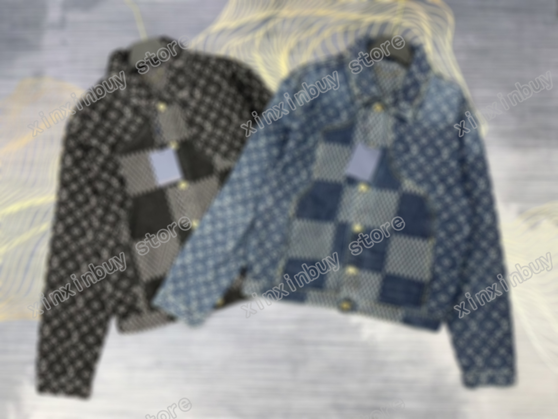 21ss man designers Jackets Denim Jacquard clothes Stand Collar mens Coats Outerwear Hooded men Clothing Cotton black blue xinxin, Black suit
21ss man designers Jackets Denim Jacquard clothes Stand Collar mens Coats Outerwear Hooded men Clothing Cotton black blue xinxin, Black suit