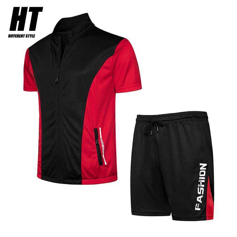 Men Sets Summer Casual Zipper Short Sleeve T Shirt+2 Piece Sportswears Men Sportswear Print Outfit Fitness Brand Clothing 210603, Tz87gray
Men Sets Summer Casual Zipper Short Sleeve T Shirt+2 Piece Sportswears Men Sportswear Print Outfit Fitness Brand Clothing 210603, Tz87gray