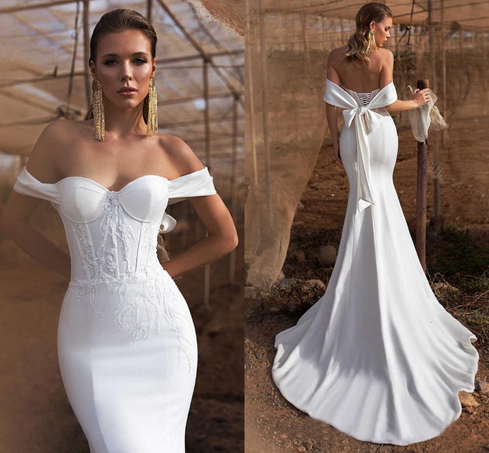 2021 New Hot Fashion Satin Mermaid Wedding Strapless Vestido De Variage Appliques Beading Bridal Gowns Backless Qvq5, White
2021 New Hot Fashion Satin Mermaid Wedding Strapless Vestido De Variage Appliques Beading Bridal Gowns Backless Qvq5, White