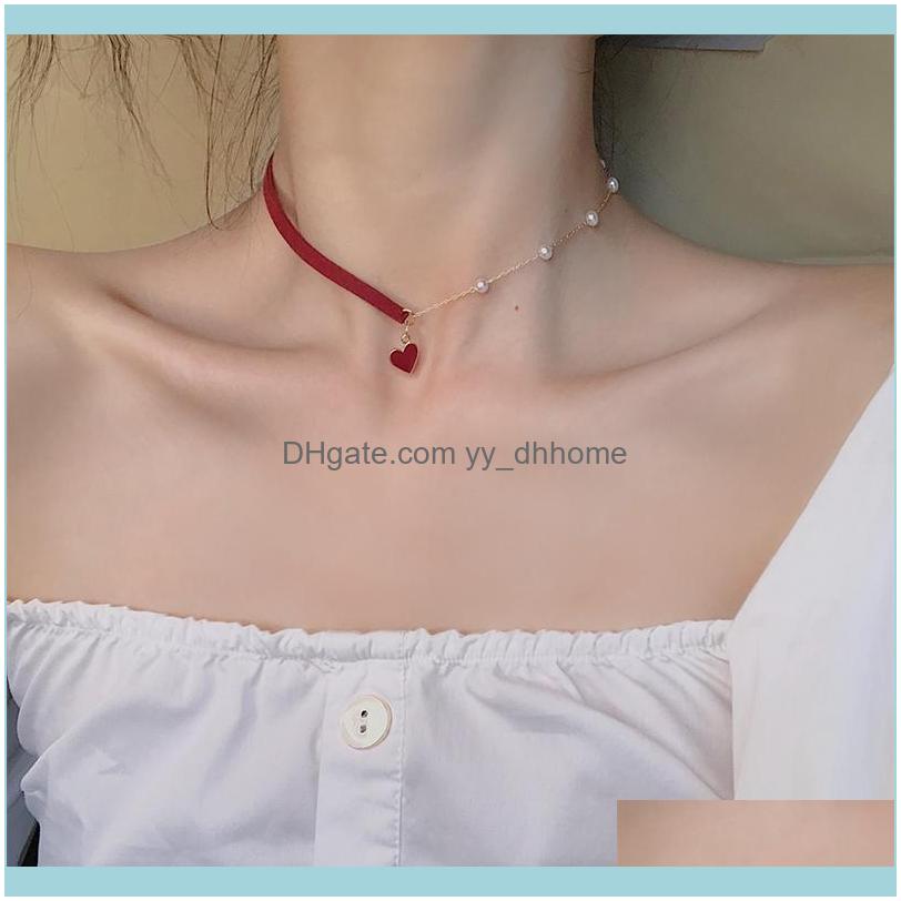 & Pendants Jewelryarrival Women Chokers Necklaces Trendy Chain Cotton Heart Party Necklace For Female Korean Jewelry Red Drop Delivery 2021
& Pendants Jewelryarrival Women Chokers Necklaces Trendy Chain Cotton Heart Party Necklace For Female Korean Jewelry Red Drop Delivery 2021