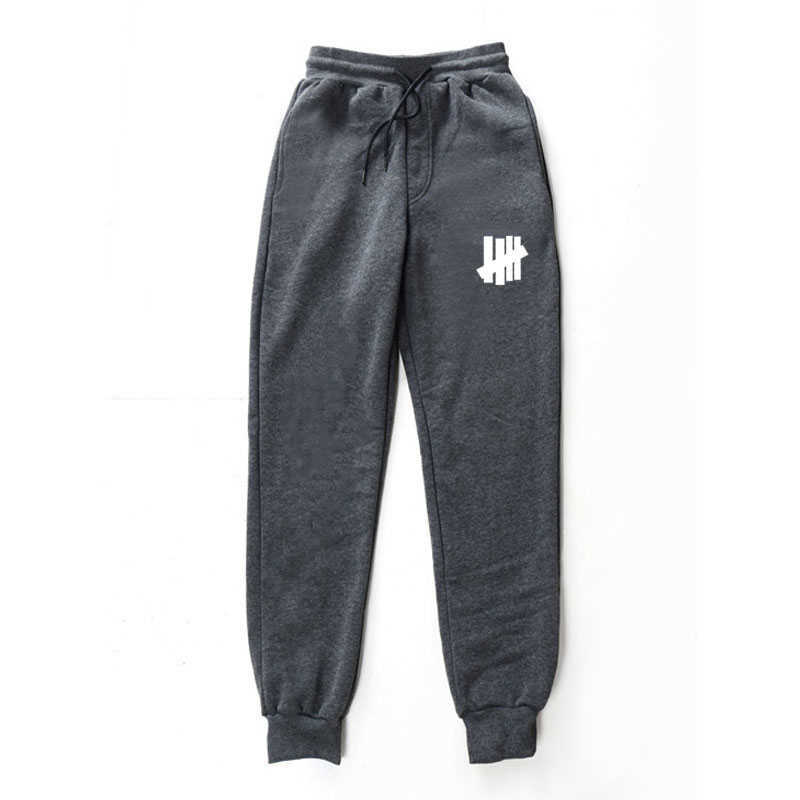 New Sweatpants Men's Hip hop streetwear Pants Fashion Men Undefeated Cool Quality Fleece trousers Men Jogging Casual Pants Y0927