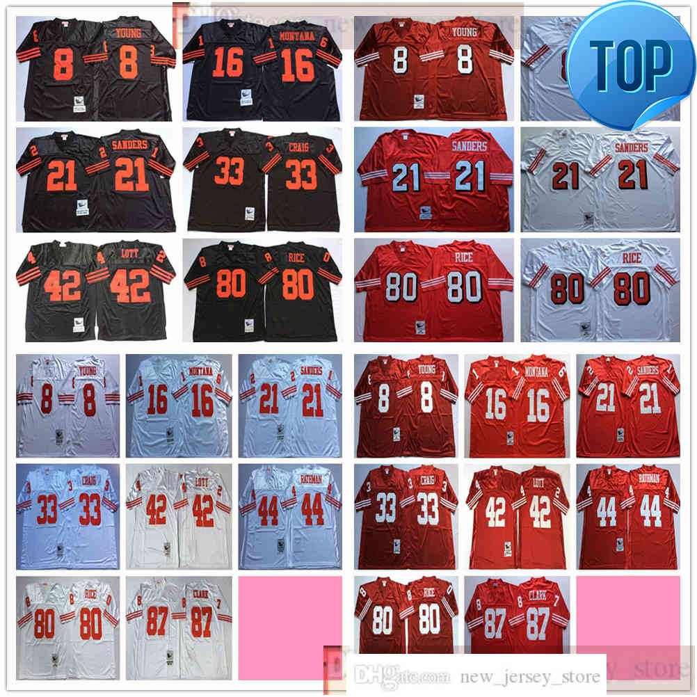 NCAA Vintage 75th Retro College Football 80 Jerry Rice Jersey Stitched 33 Roger Craig 42 Ronnie Lott Dwight Clark Jerseys Red Black White, Black;red
NCAA Vintage 75th Retro College Football 80 Jerry Rice Jersey Stitched 33 Roger Craig 42 Ronnie Lott Dwight Clark Jerseys Red Black White, Black;red