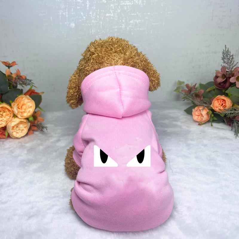 Dog Apparel Trendy Brand Pet Clothes Sweater Hoodie Print Design Fall Winter Labrador Thicken Warm