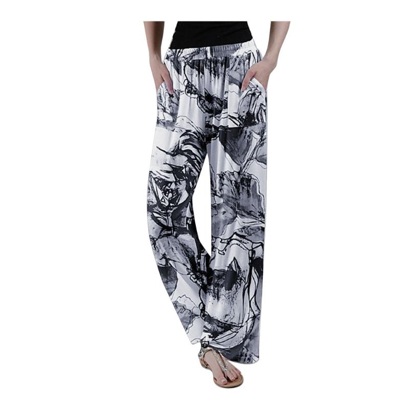 Womens Casual Print Long Pants Loose Ladies Trousers Elastic Waist Pant Yoga Women Energy Gym Girl leggins, Blue
Womens Casual Print Long Pants Loose Ladies Trousers Elastic Waist Pant Yoga Women Energy Gym Girl leggins, Blue