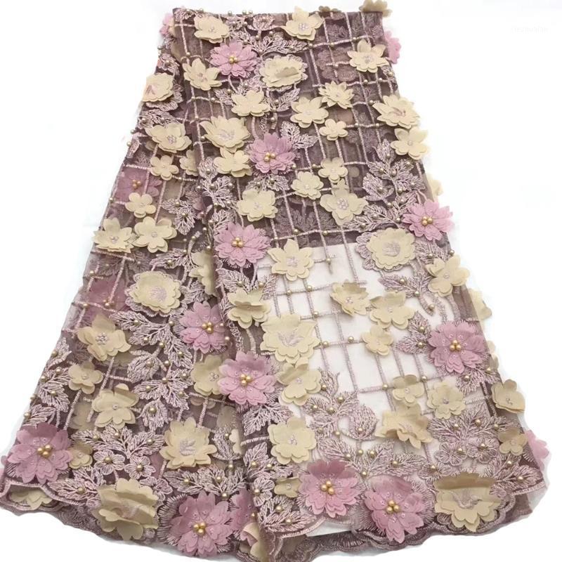 African Lace Fabric 2020 High Quality 3D Flower Bead Embroidered Nigerian Laces Bridal French Tulle Cloth For Wedding Dress1
African Lace Fabric 2020 High Quality 3D Flower Bead Embroidered Nigerian Laces Bridal French Tulle Cloth For Wedding Dress1