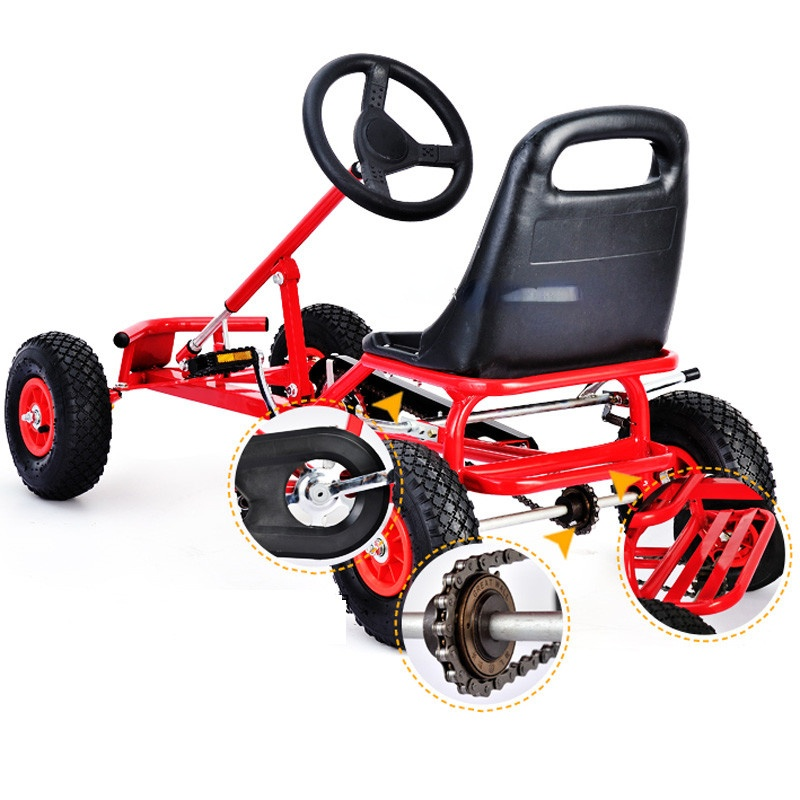 Children 12 inch air wheel Rubber Tyre pedal go karts, 4 wheeled Kids Exercise Go Kart, Red
Children 12 inch air wheel Rubber Tyre pedal go karts, 4 wheeled Kids Exercise Go Kart, Red