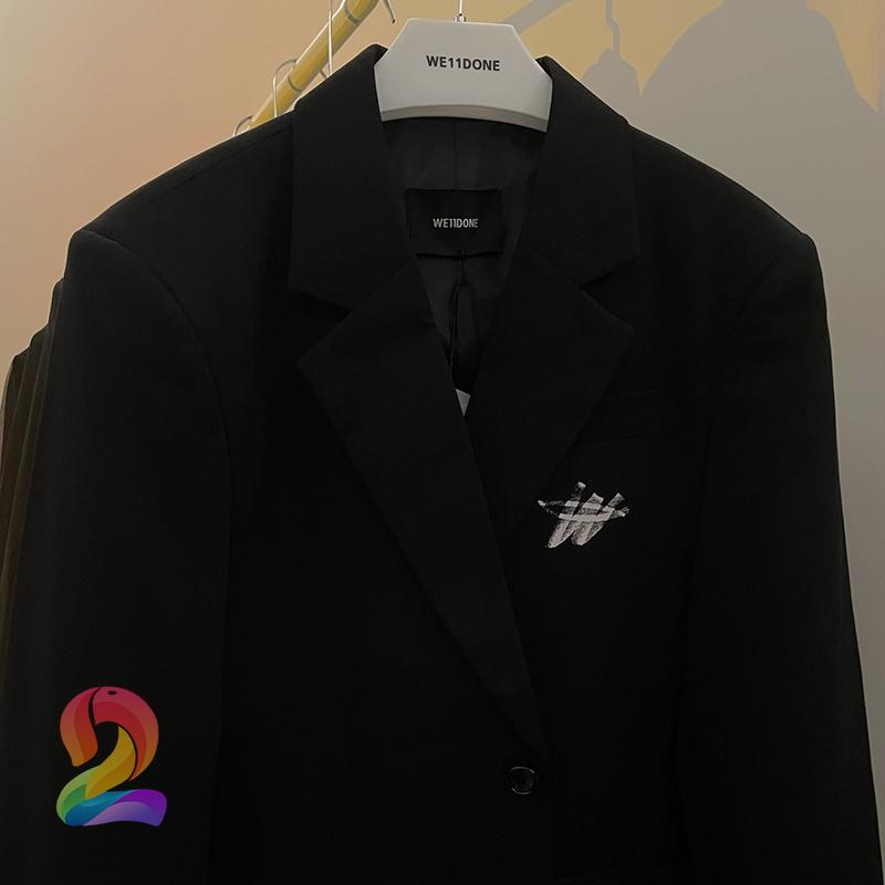 Men' Suits & Blazers Men Women We11done Suit Jacket High Quality Graffiti W Letter Print Welldone Casual Loose Tops, Hiphop-black
Men' Suits & Blazers Men Women We11done Suit Jacket High Quality Graffiti W Letter Print Welldone Casual Loose Tops, Hiphop-black